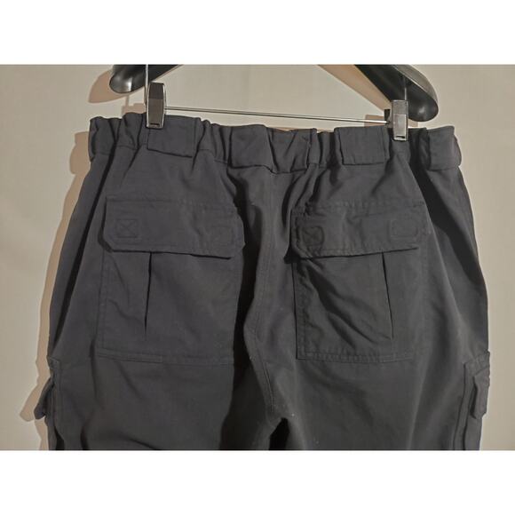 Duluth Trading Co Mens Dry on the Fly Cargo Pants Size XLx34 Black Chore Work - Picture 4 of 9